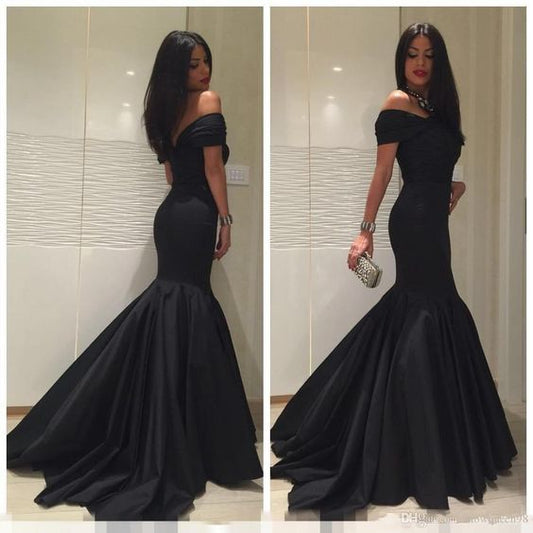 Beautiful Elegant Evening Dress Mermaid, Black Evening Dress, Prom Dresses 2019 cg841